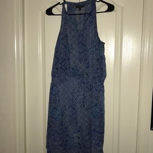 Banana Republic Blue Print Dress